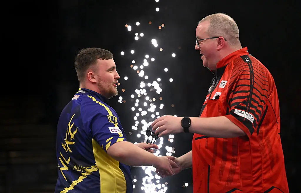 Bunting lost to eventual champion Littler at the semi-final stage at Alexandra Palace (Image: Getty)