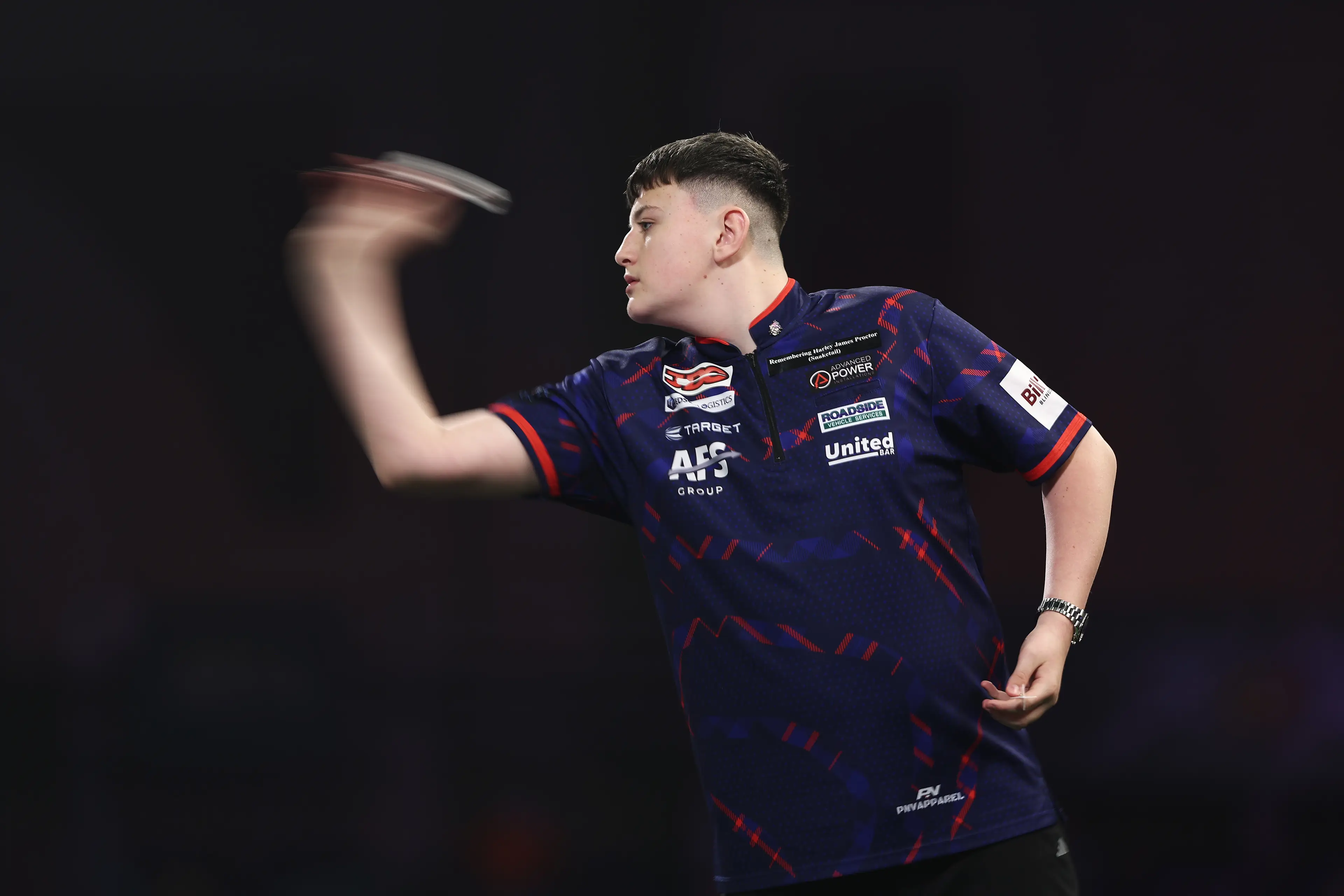 Mitchell Lawrie is widely regarded as one of the most talented young players in darts. Image credit: Getty