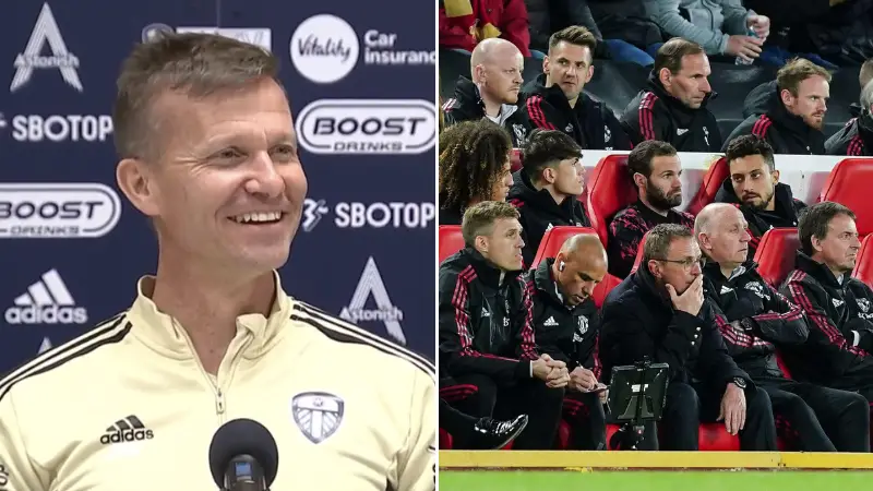 Leeds refuse to name Man Utd as they announce coach branded 'Ted Lasso' by players