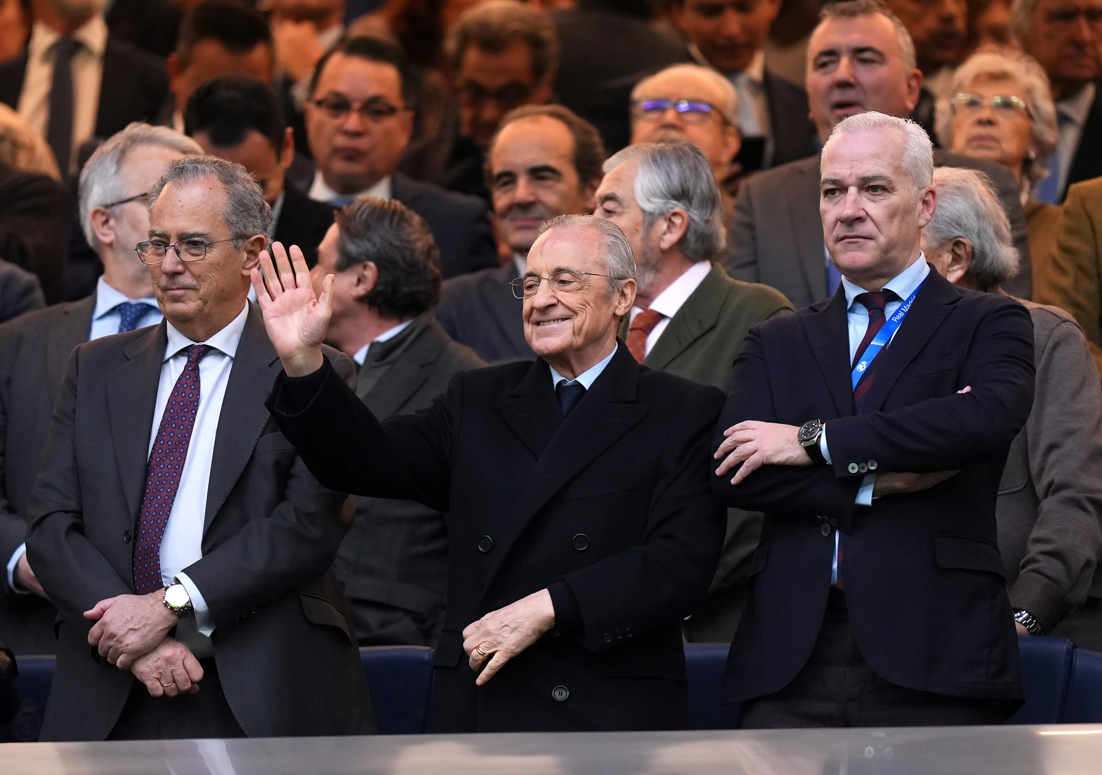 Florentina Perez was in attendance on Saturday. Image credit: Getty