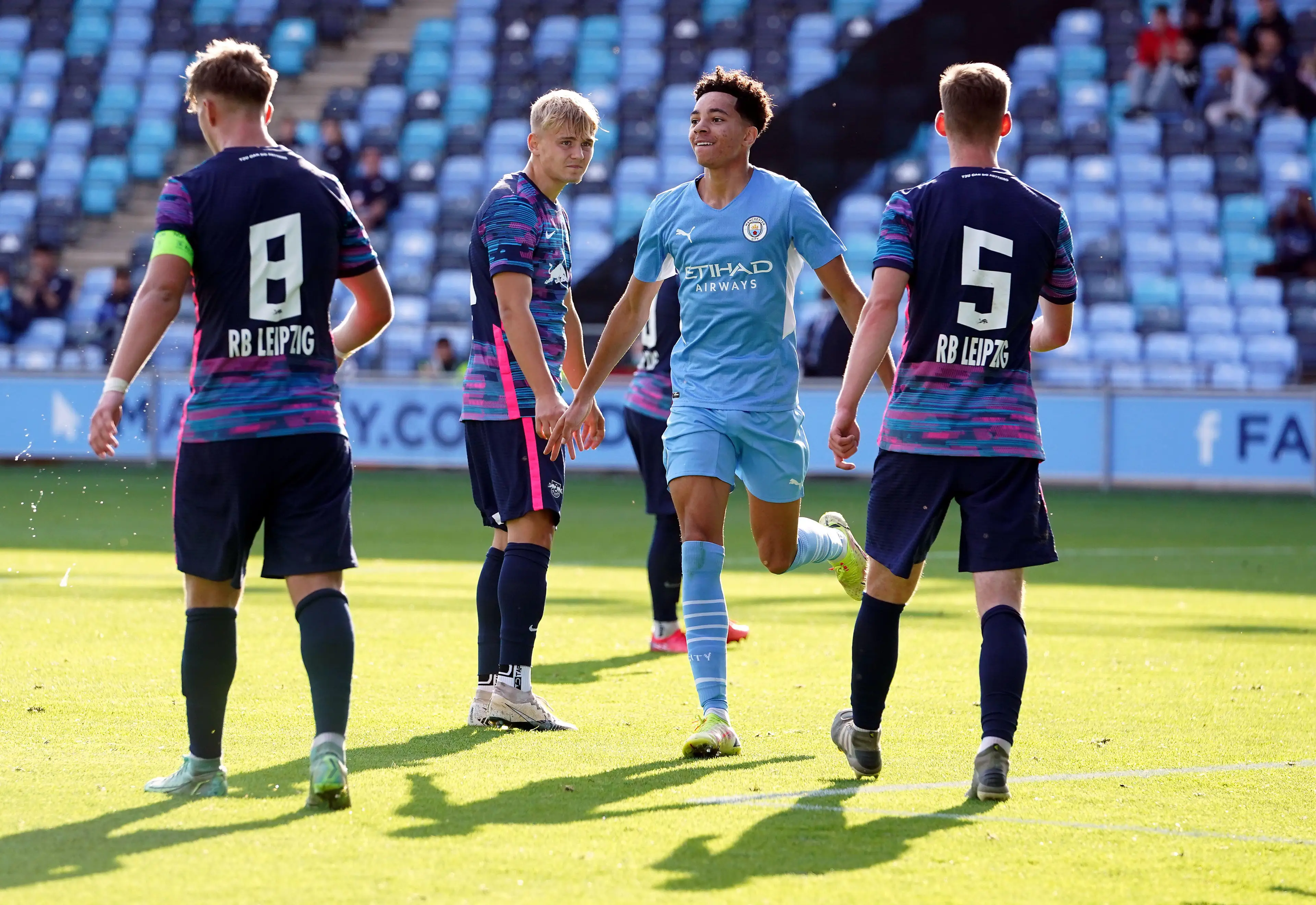 Sam Edozie has broke through the ranks at Manchester City (PA Images / Alamy)