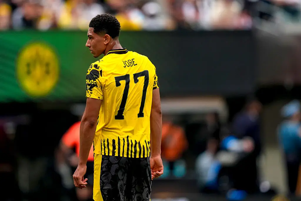 Jobe Bellingham in action for Borussia Dortmund (Credit:Getty)