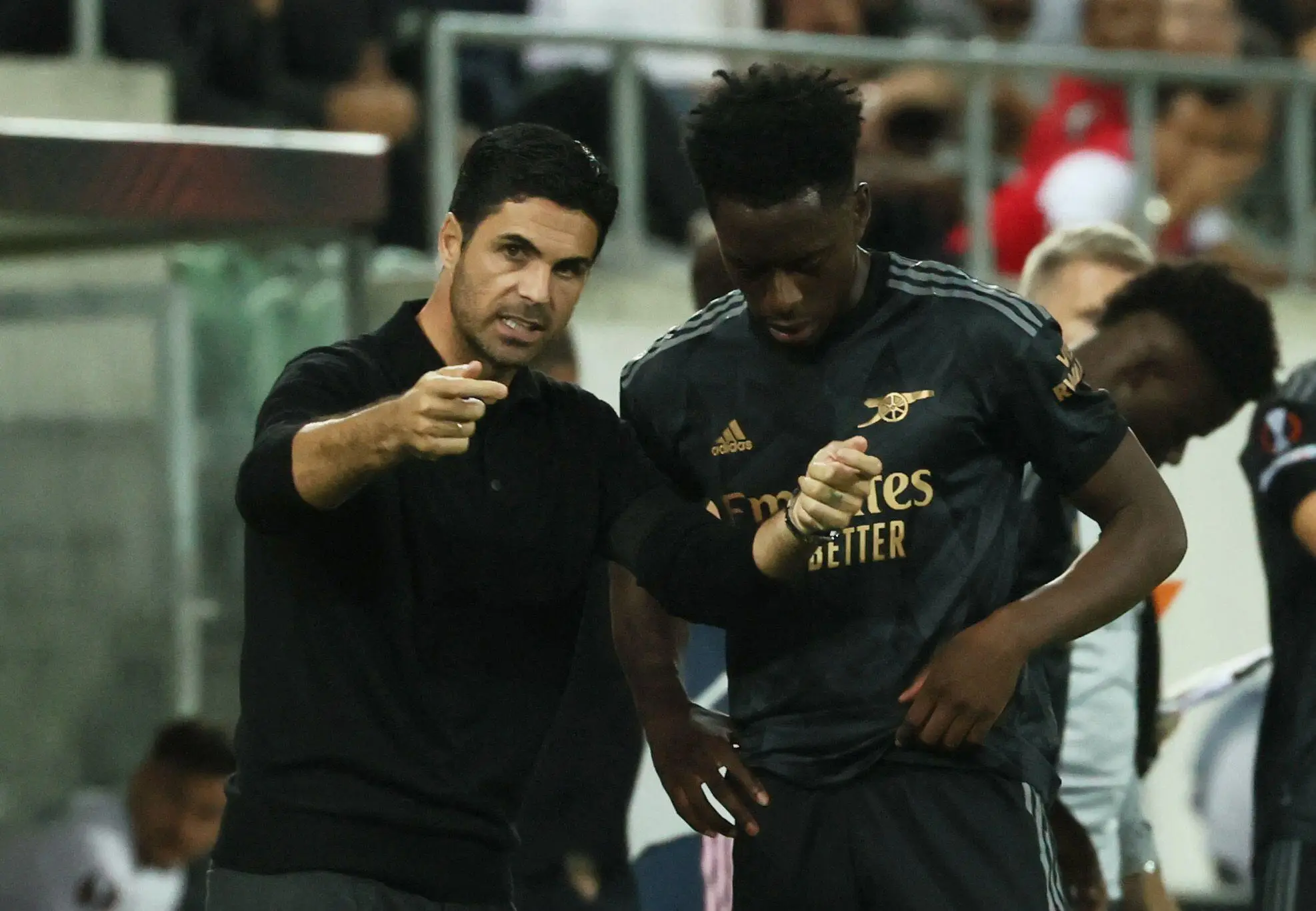 Arsenal have turned down a loan move for Lokonga at Arteta's request. (Image