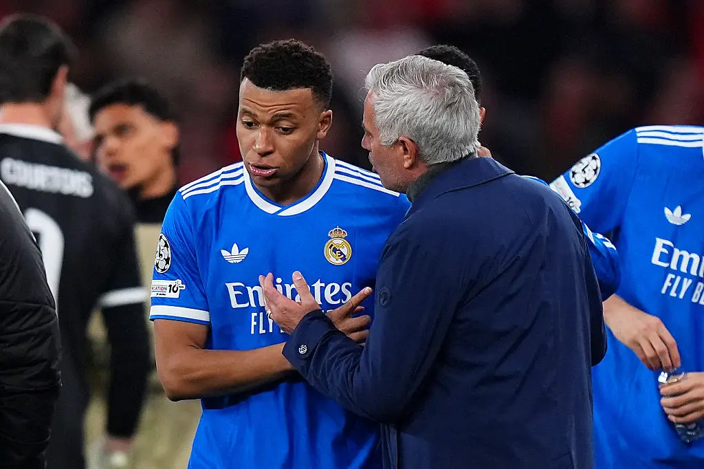 Mbappe spoke with Jose Mourinho following the incident. (Image: Angel Martinez/Getty Images)