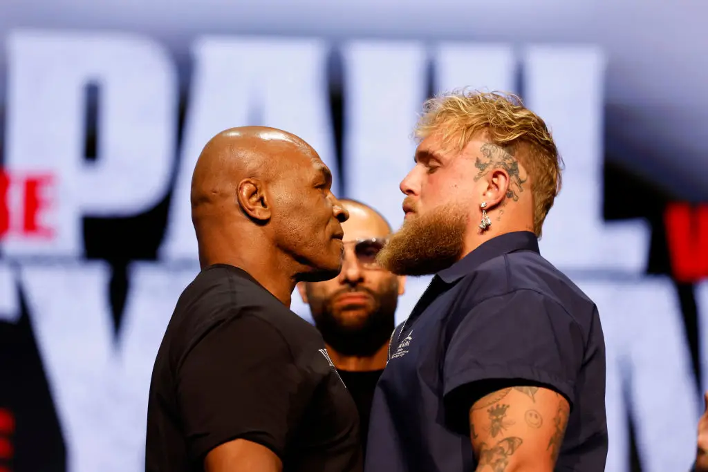 Mike Tyson will face Jake Paul on  Friday 15 November 2024. (Image: Getty)