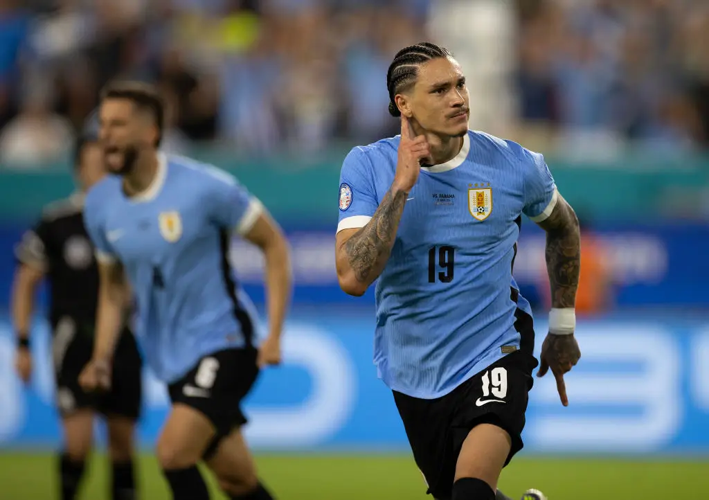 Liverpool forward Darwin Nunez has scored two goals for Uruguay at Copa America 2024. (Image: Getty)