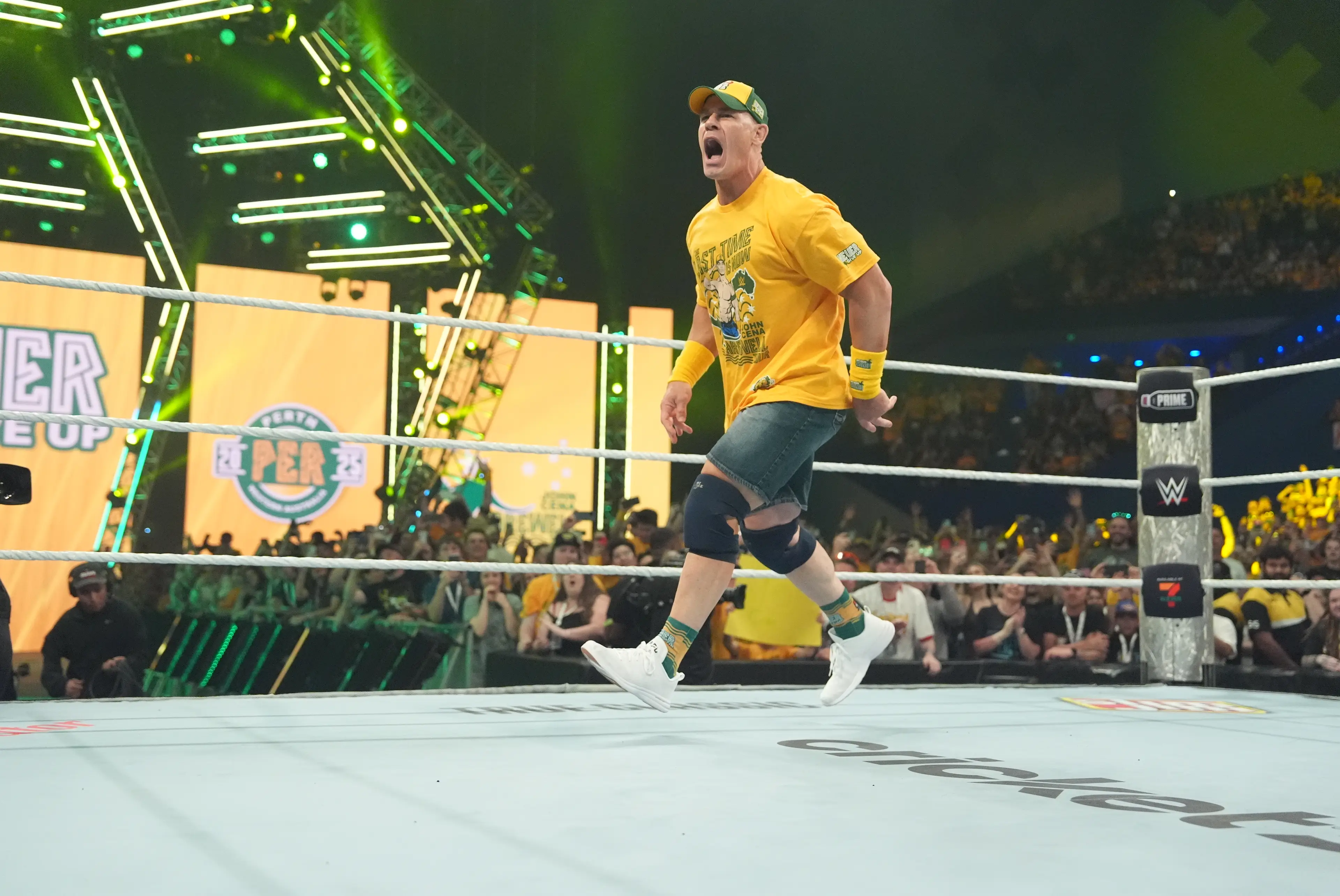 John Cena will retire from WWE in December. Image: Getty