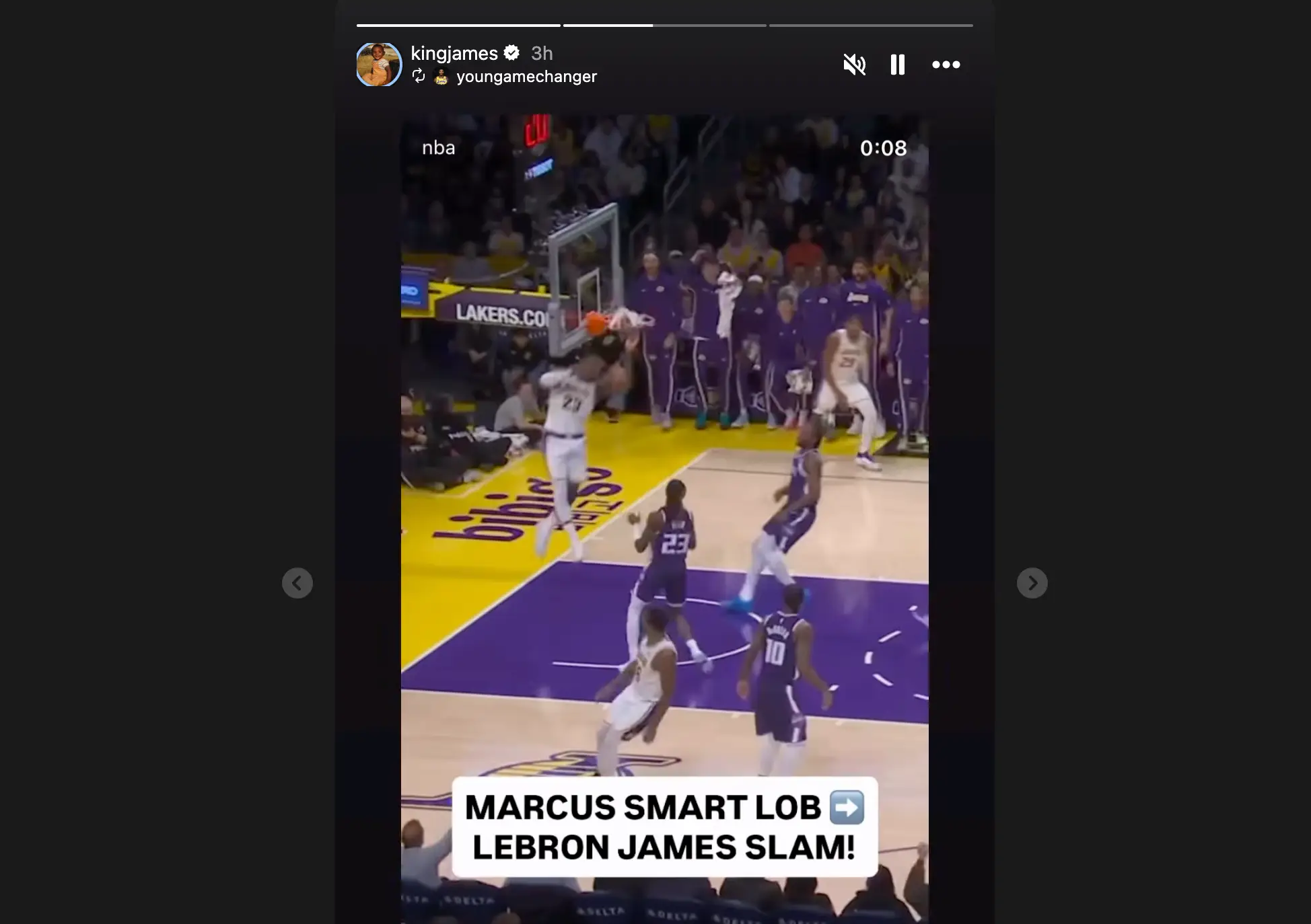 Image: Instagram/@kingjames