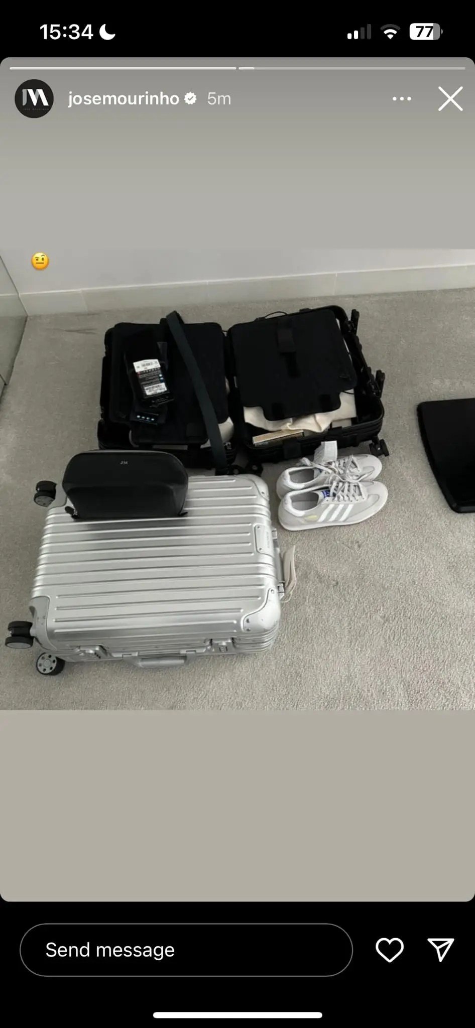 Image: Jose Mourinho/Instagram 