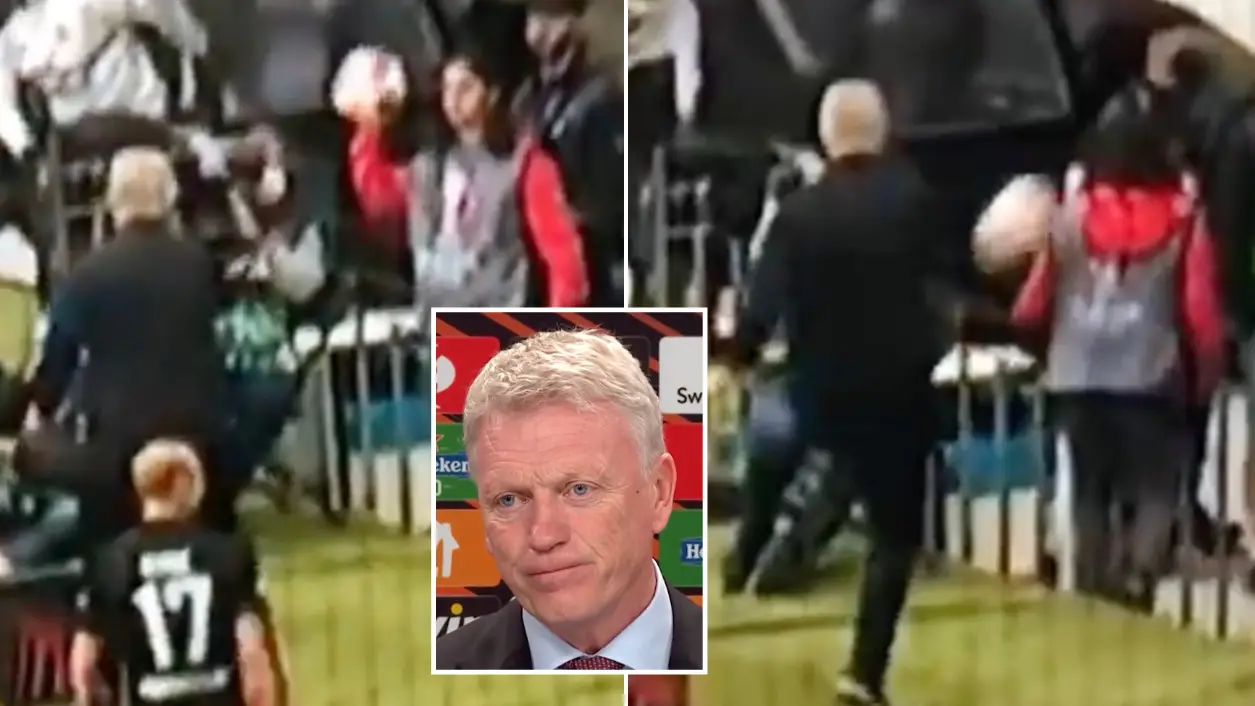 Footage From New Angle Shows David Moyes Almost Volleyed The Ball At Youngster's Head