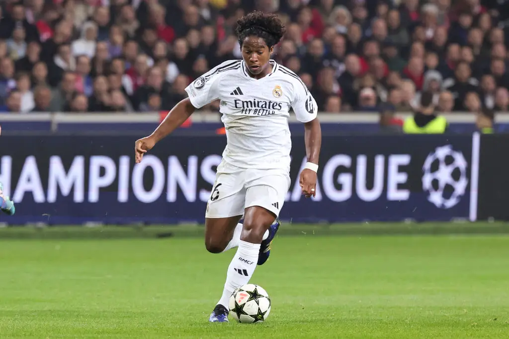 Endrick joined Real Madrid in July 2024 (Image: Getty)