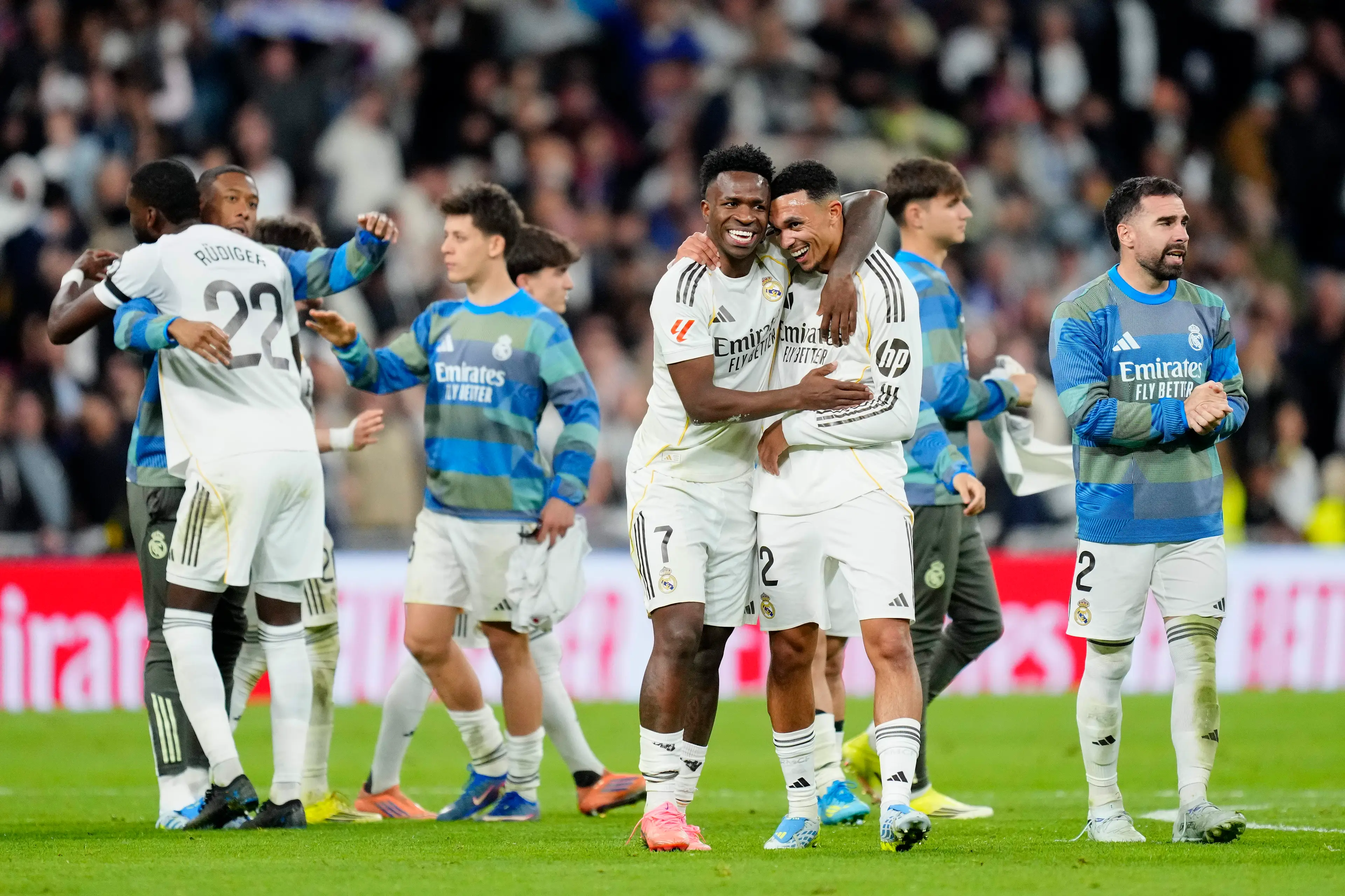 Alexander-Arnold came off to the bench and registered an assist. Image: Getty