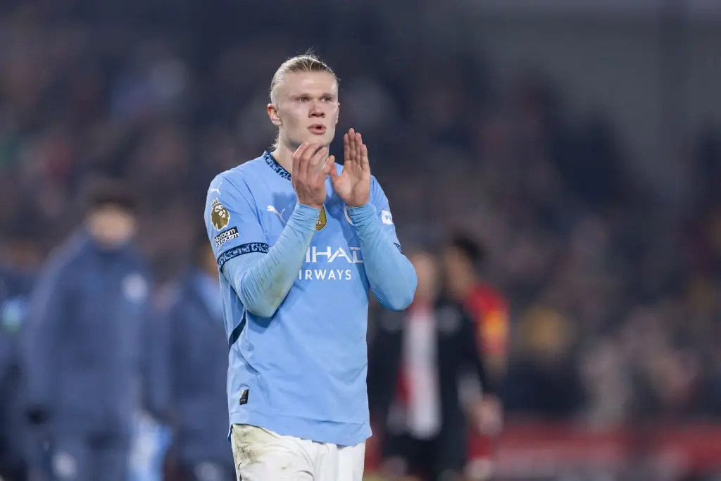 Erling Haaland has signed a new contract at Manchester City (Credit:Getty)
