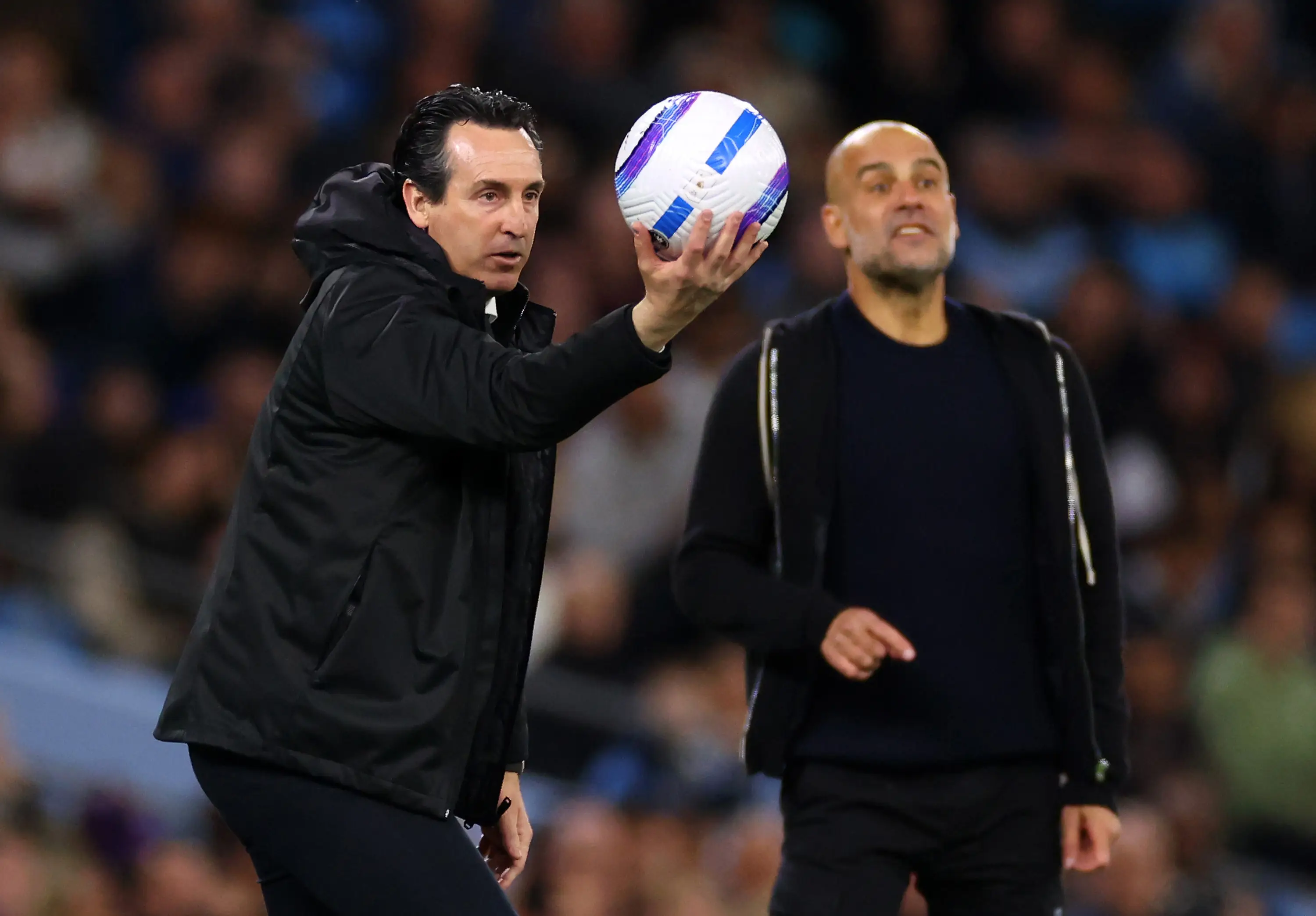 Emery has become the first Premier League manager to speak out about City's guilty verdict. Image credit: Getty