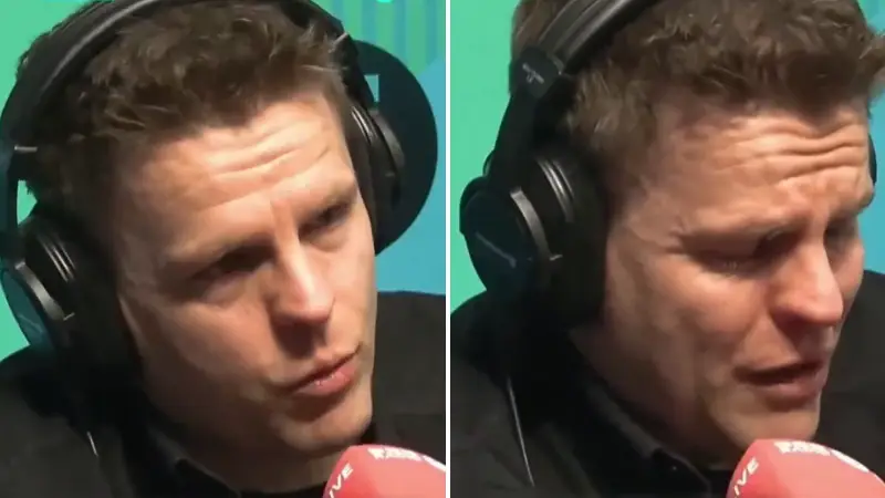 Jake Humphrey breaks down in tears while on BBC radio show during emotional segment 