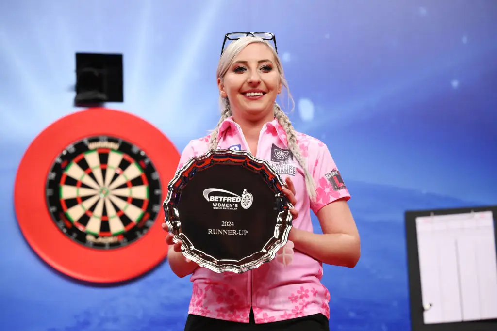 Fallon Sherrock faces 2021 semi-finalist Dave Chisnall in round one (Image: Getty)