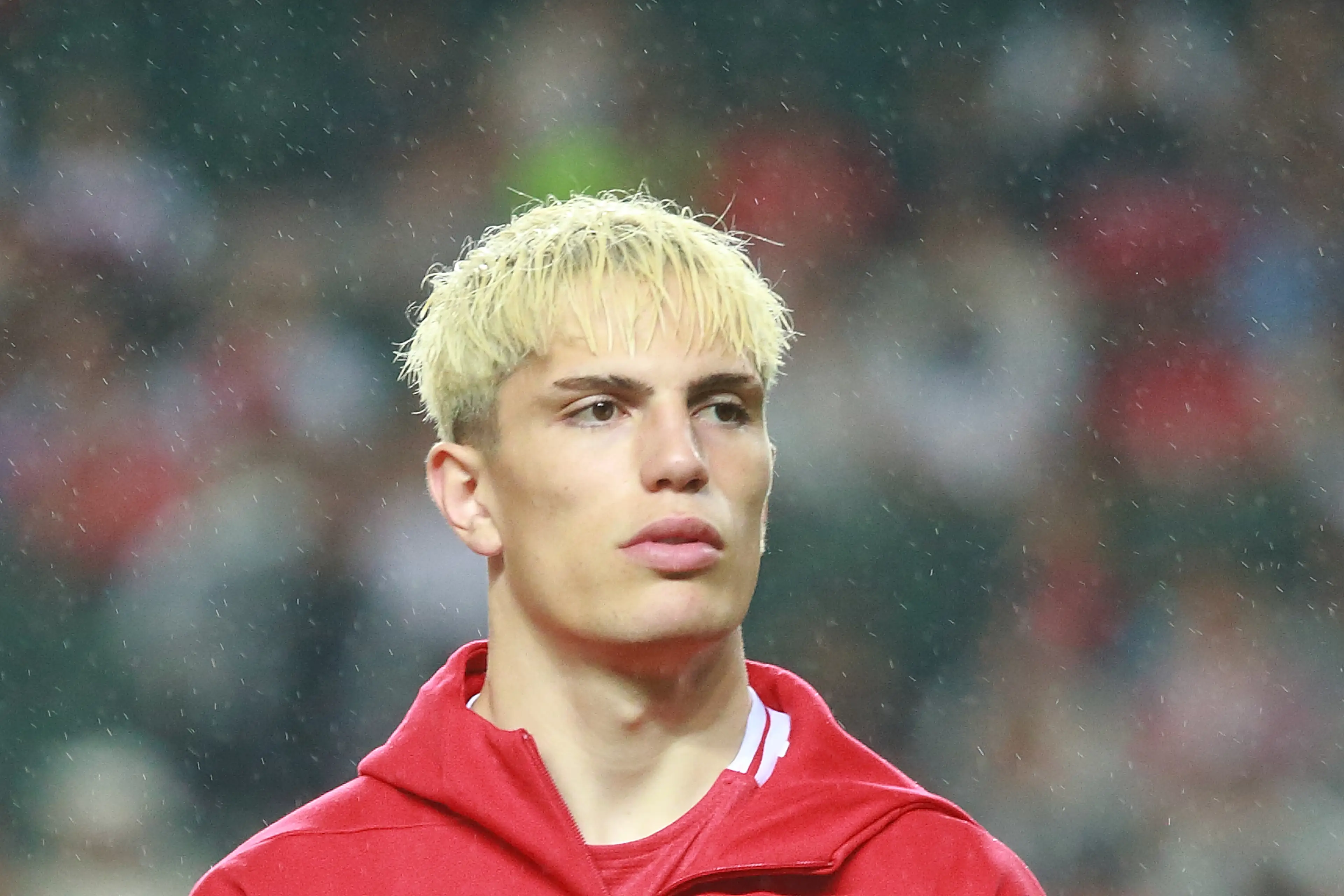 Alejandro Garnacho has also been linked with a move away from Old Trafford. Image: Getty