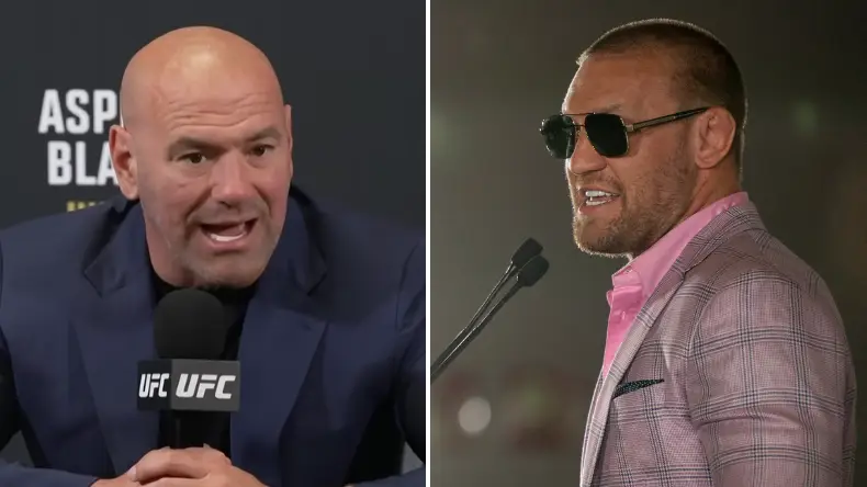 Conor McGregor's four-word response to Dana White firing UFC fighter immediately after win in Manchester