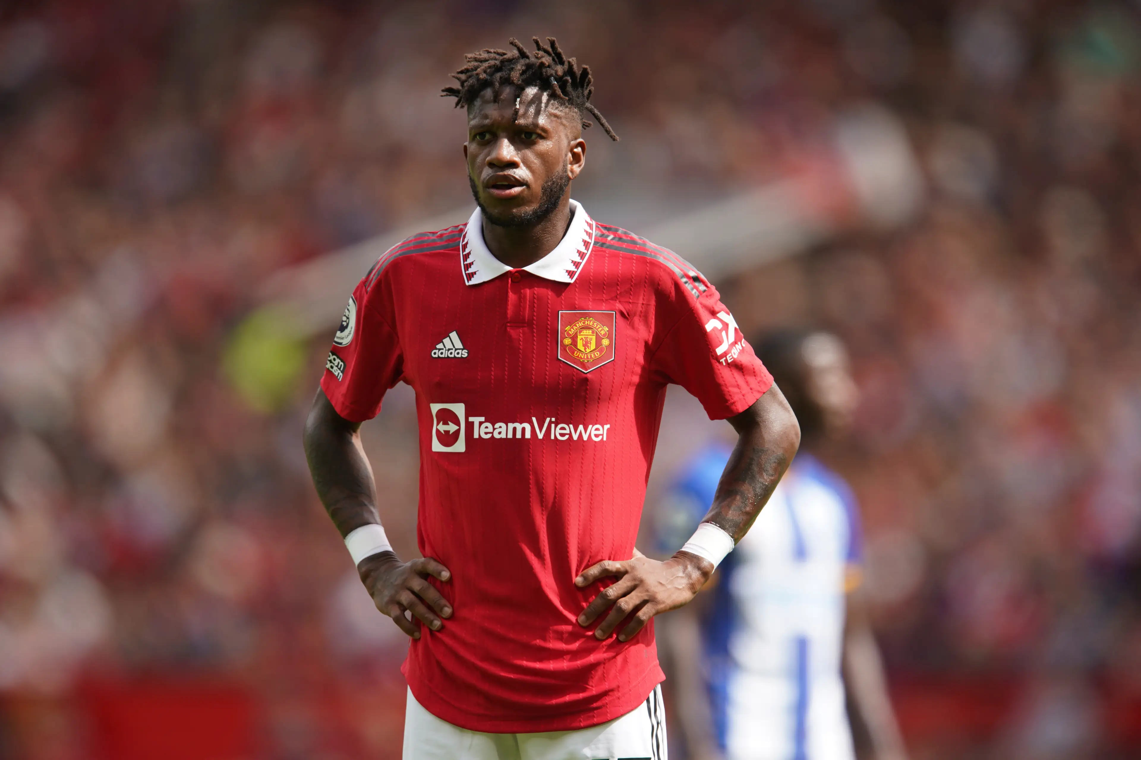 Fred has started eight games in all competitions this season. (Image