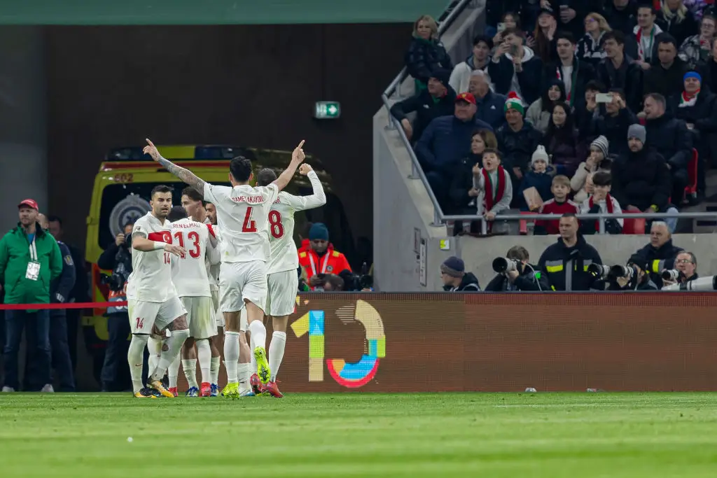 Turkey scored a late goal against Hungary (Credit:Getty)