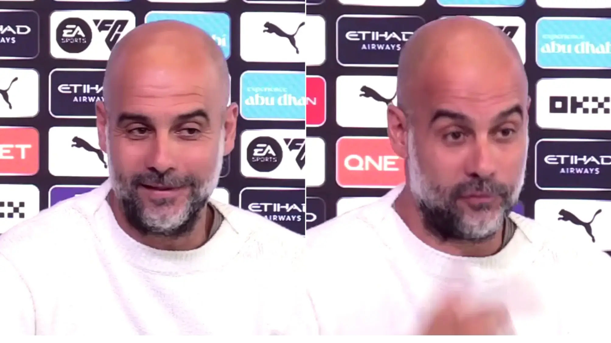 Man City boss Pep Guardiola brands Man Utd as 'weak' ahead of Sevilla clash