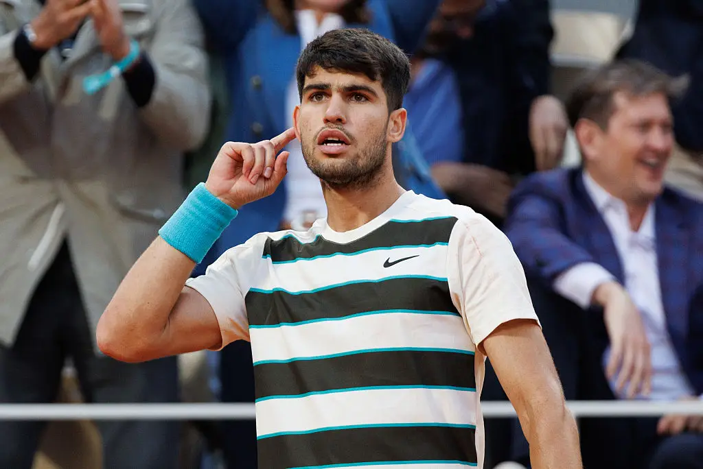 Carlos Alcaraz won the French Open (Credit:Getty)