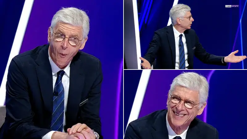 Arsene Wenger's Reaction To Mike Dean Accusing Him Of Being 'The Most Intimidating Premier League Manager' Is Incredible