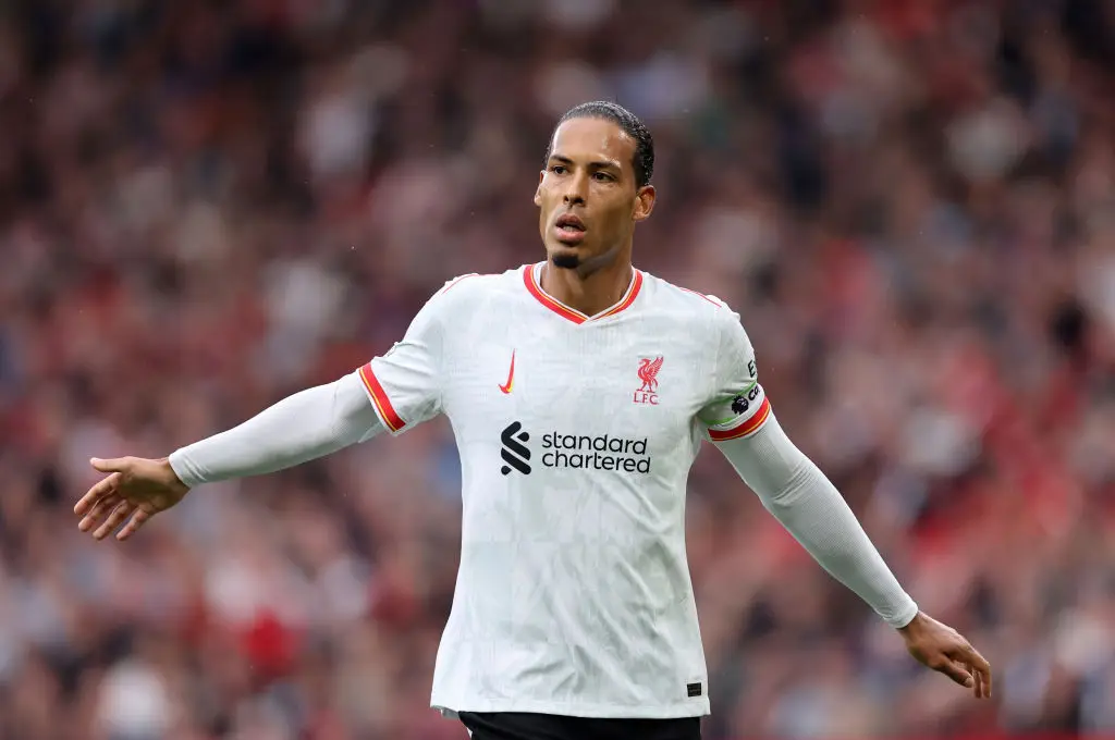 Liverpool defender Virgil van Dijk pictured -
