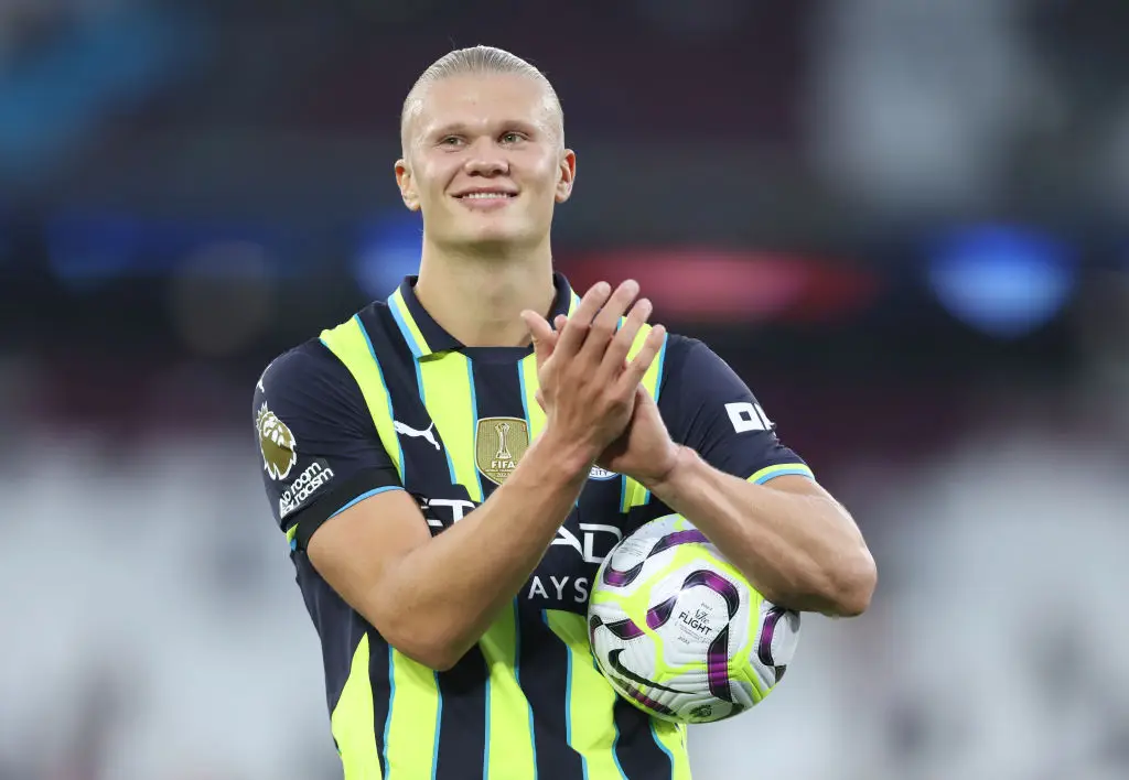 With 41 points, Erling Haaland and Mohamed Salah are the highest scorers in FPL so far this season. (Image: Getty)