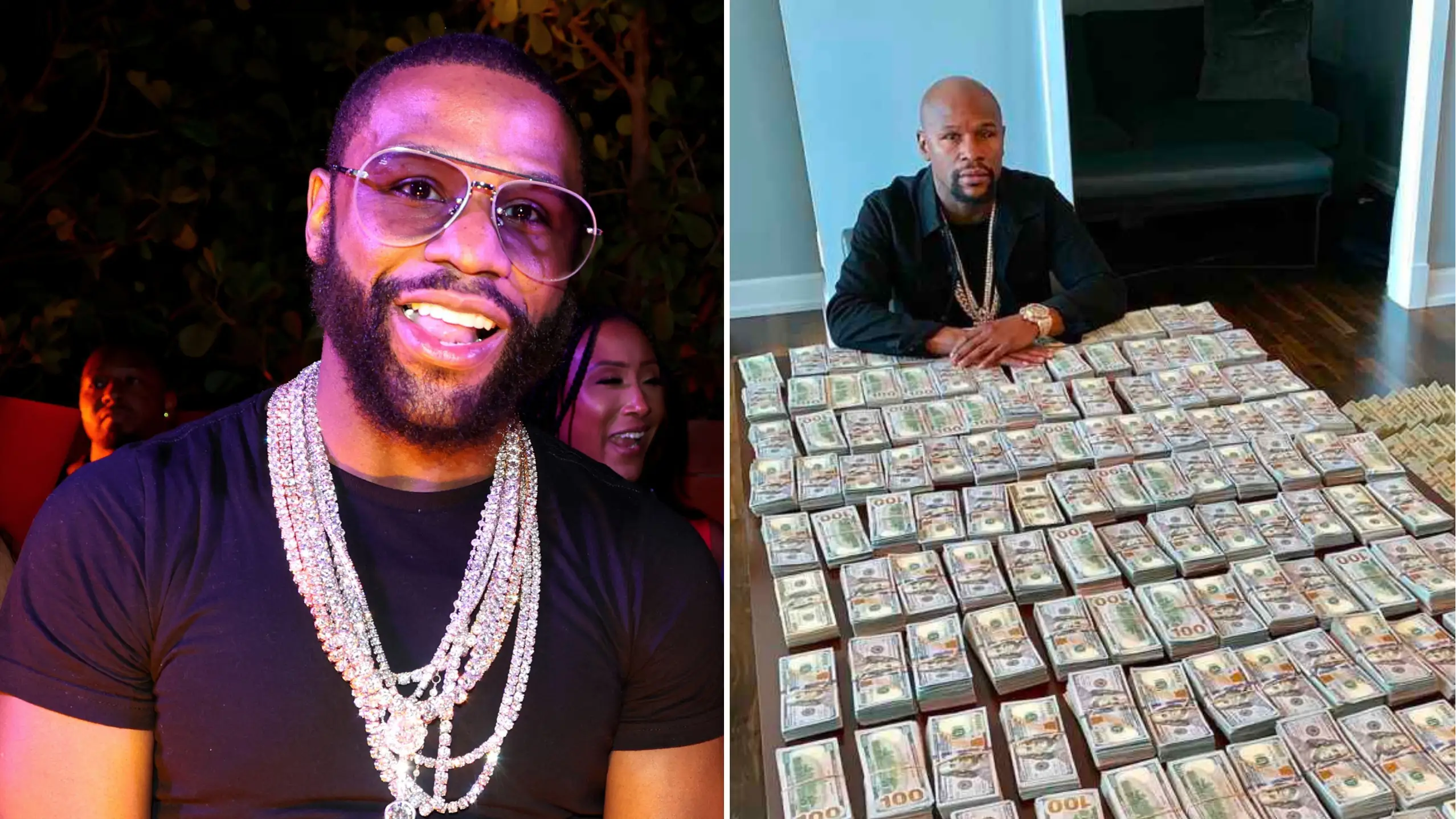 Alamy & Floyd Mayweather/Instagram