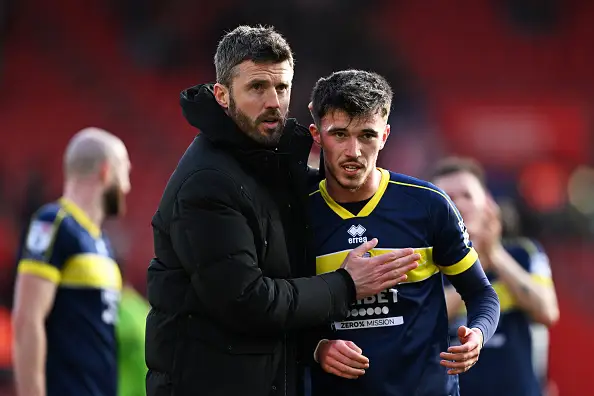 Michael Carrick in charge of Middlesbrough (Image: Getty)