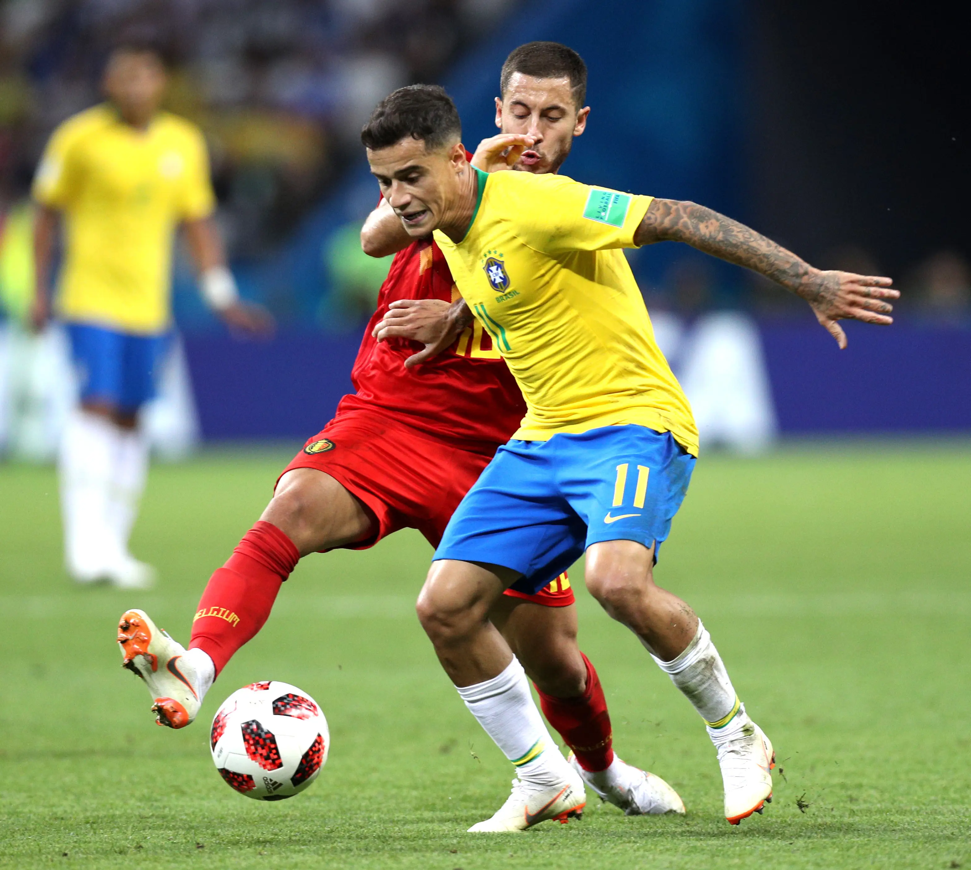 Eden Hazard and Philippe Coutinho struggled in Spain.