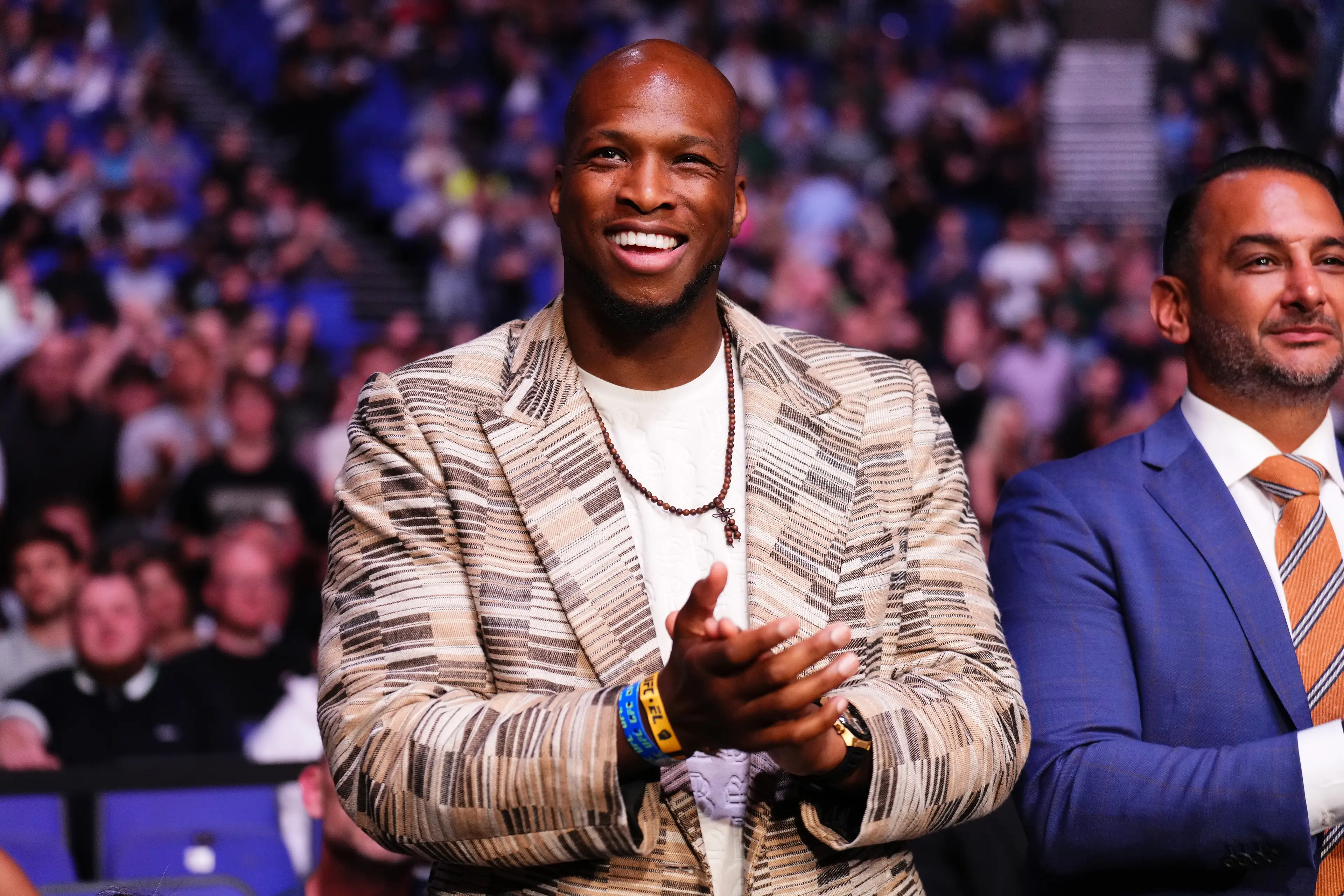 Michael 'Venom' Page at UFC London last July. Image: Getty