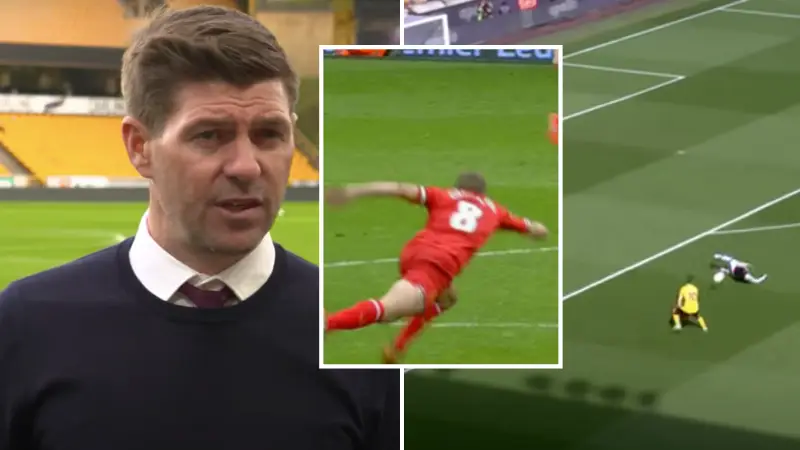 Steven Gerrard Joked About Chelsea Slip After Aston Villa's 2-1 Defeat To Wolves