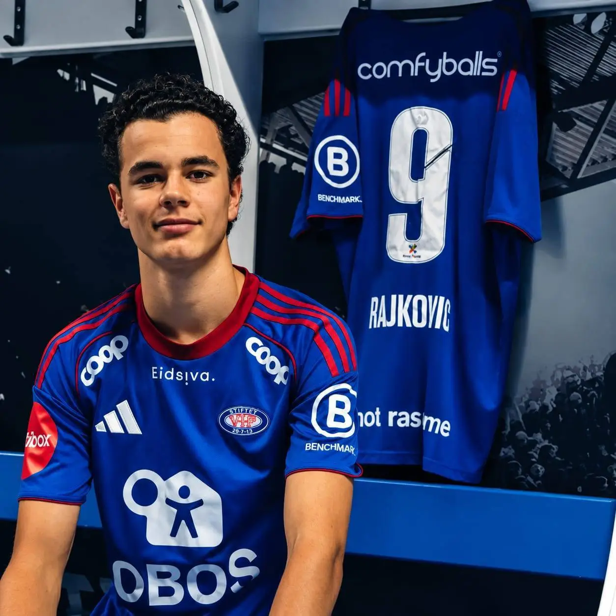 Gabriel Rajkovic has impressed in the early stages of his career. Image credit: Valerenga