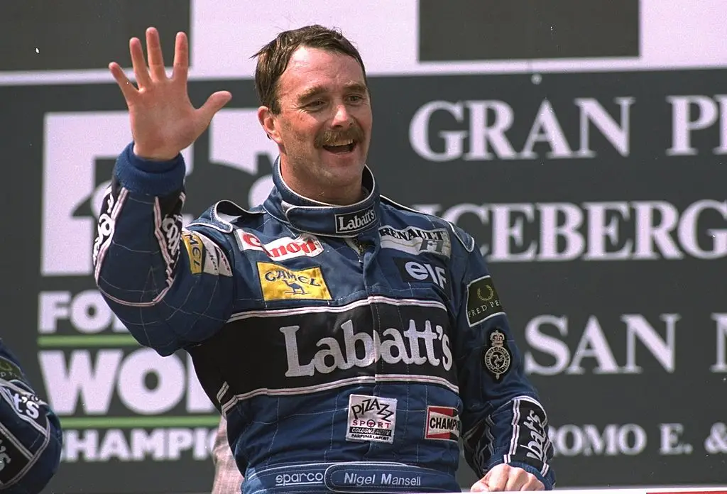 Nigel Mansell pictured (Image: Getty)