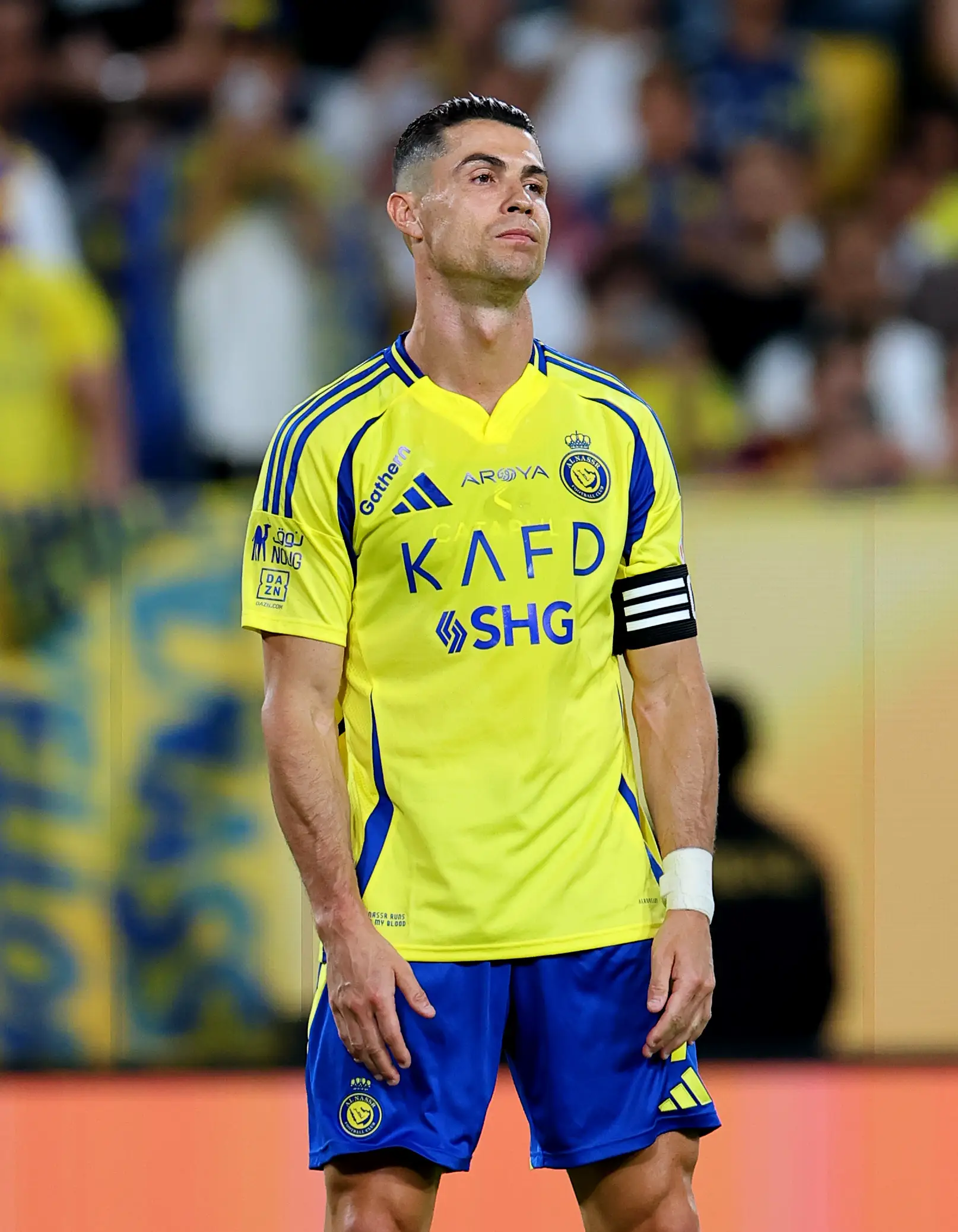 Cristiano Ronaldo has earned a staggering amount of money at Al Nassr. Image: Getty