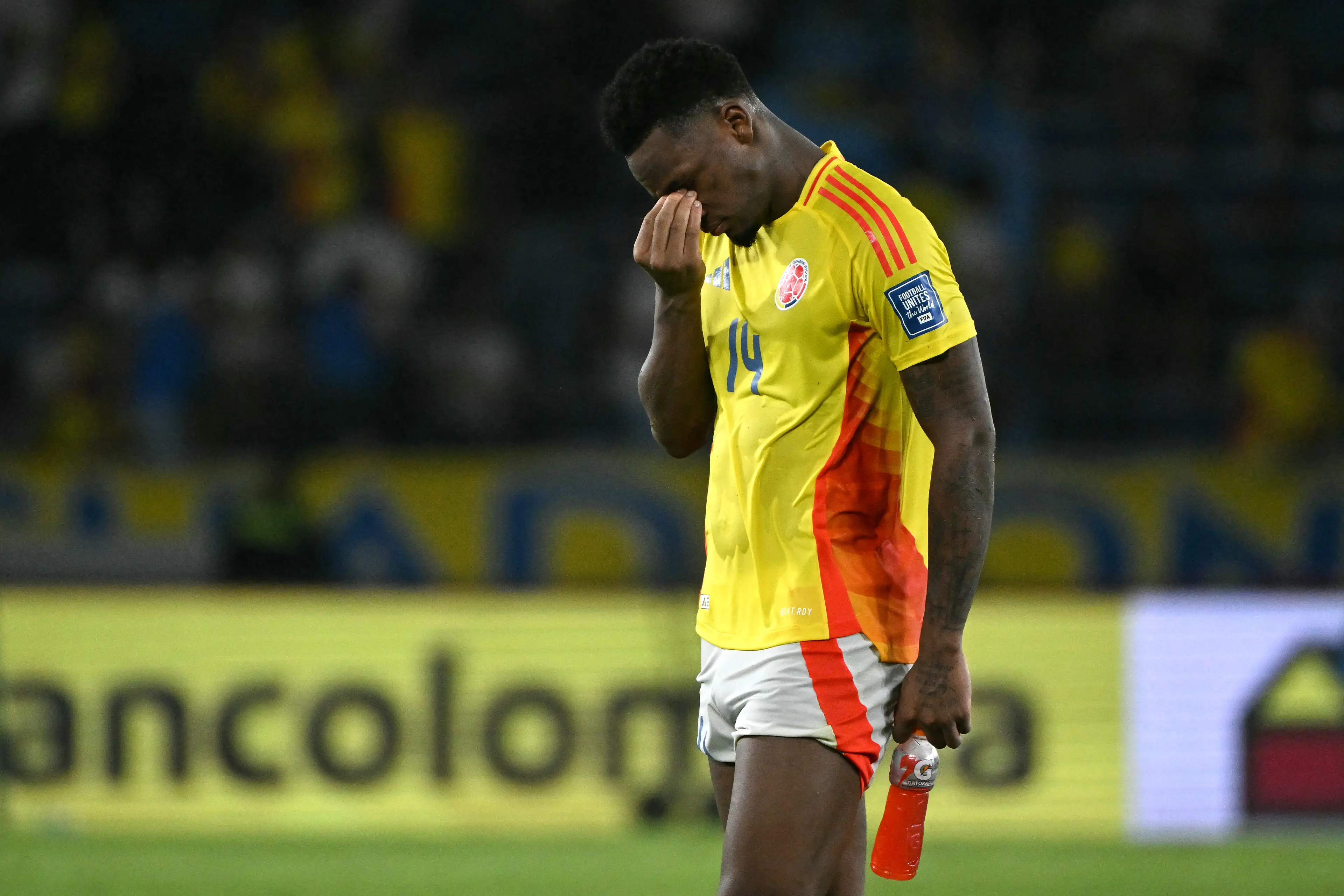 Jhon Duran has been left out of Colombia's World Cup squad. Image credit: Getty