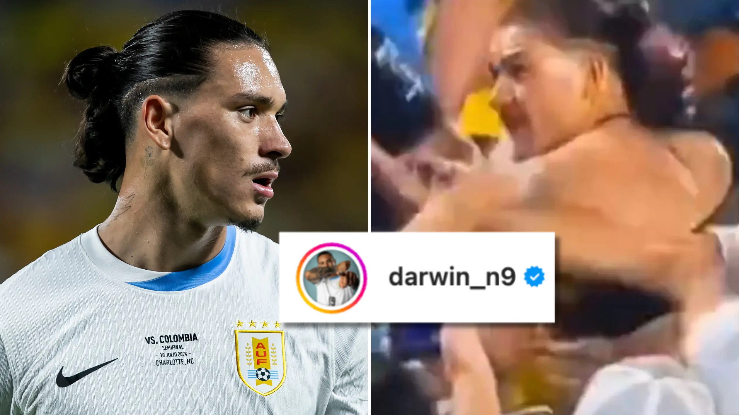 Darwin Nunez finally breaks silence after Copa America brawl with Liverpool star at risk of significant suspension