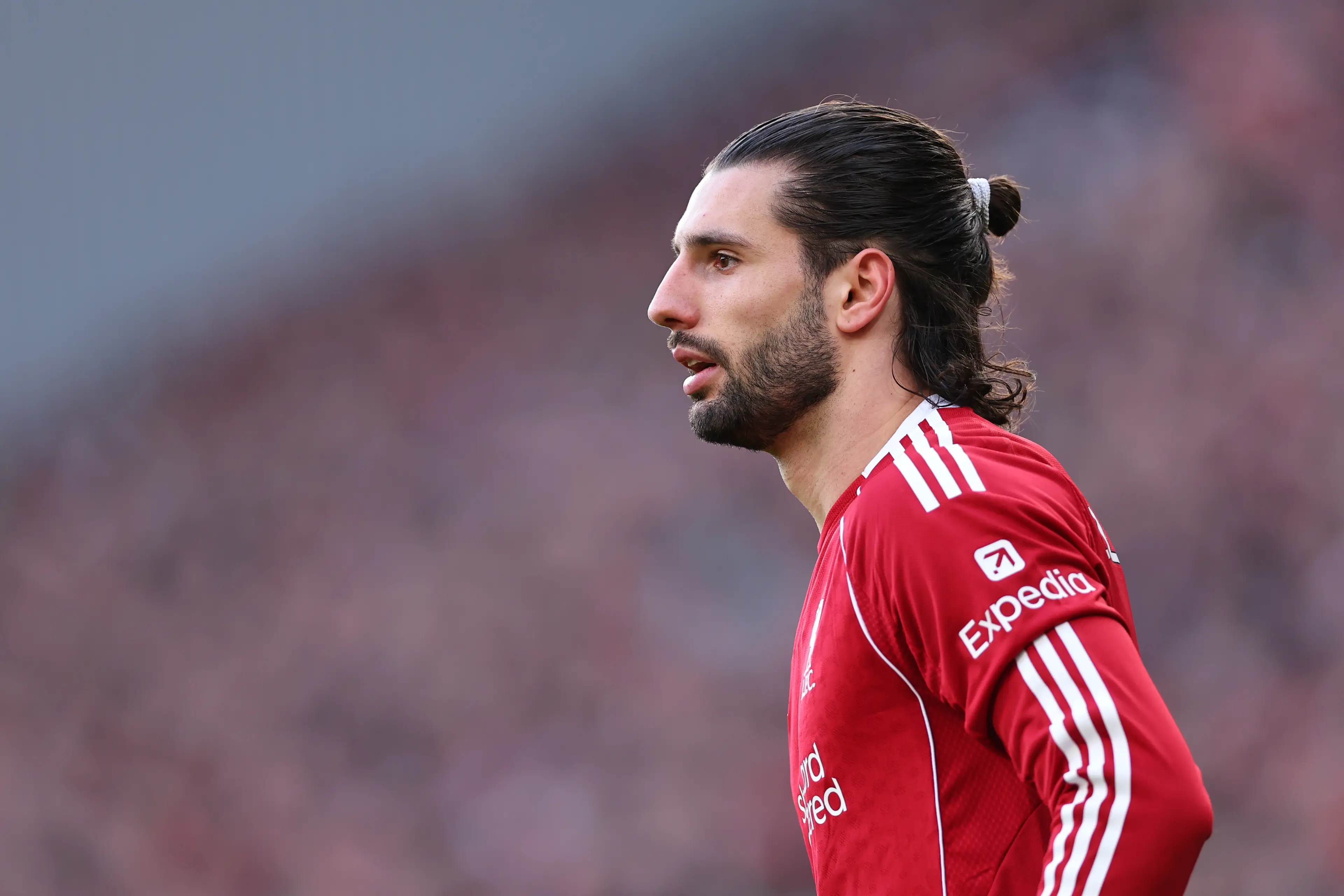 Dominik Szoboszlai was disappointed with Liverpool dropping points again. Image: Getty