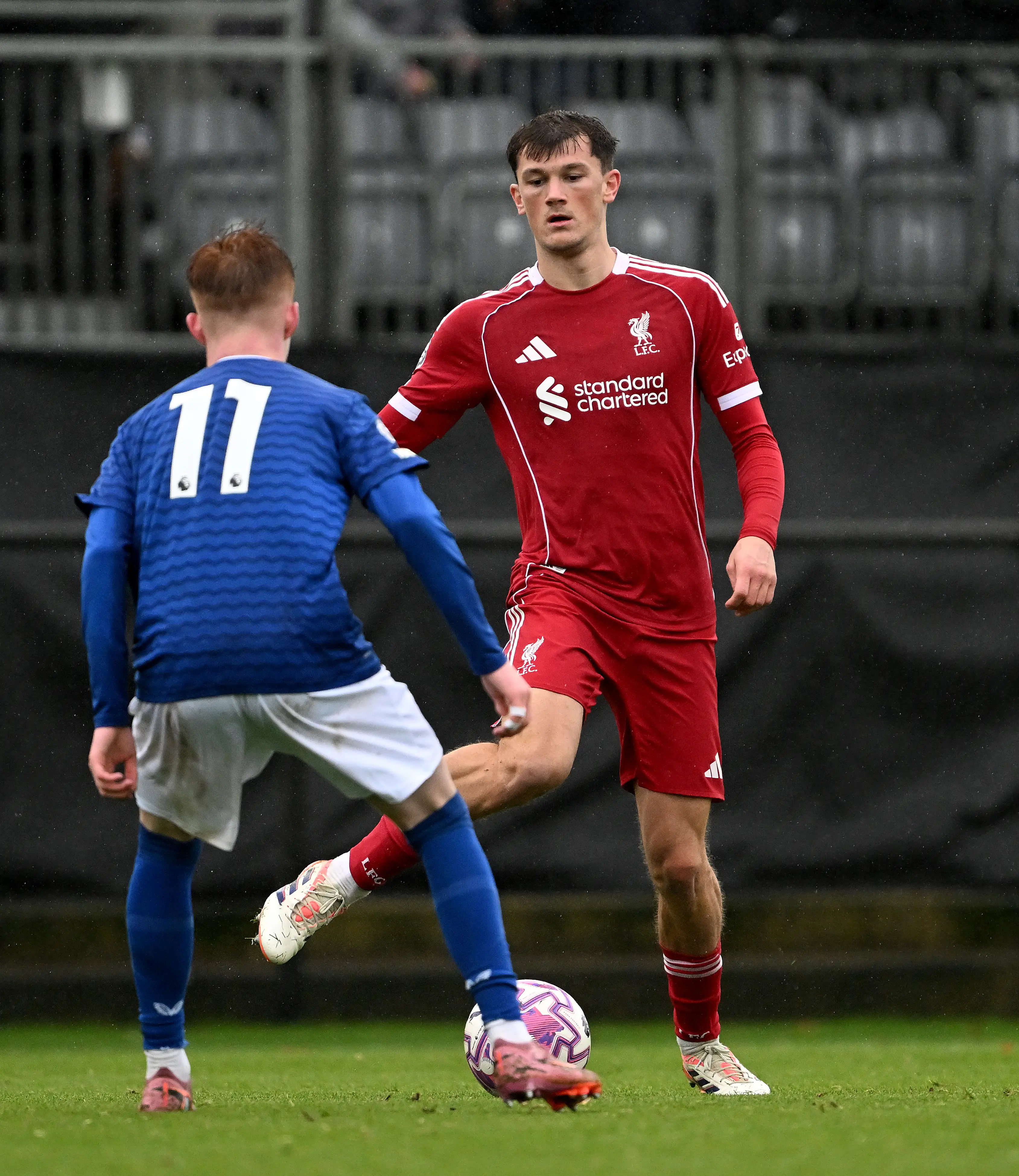 Calvin Ramsay has not played for Liverpool's first-team since November 2022. Image: Getty