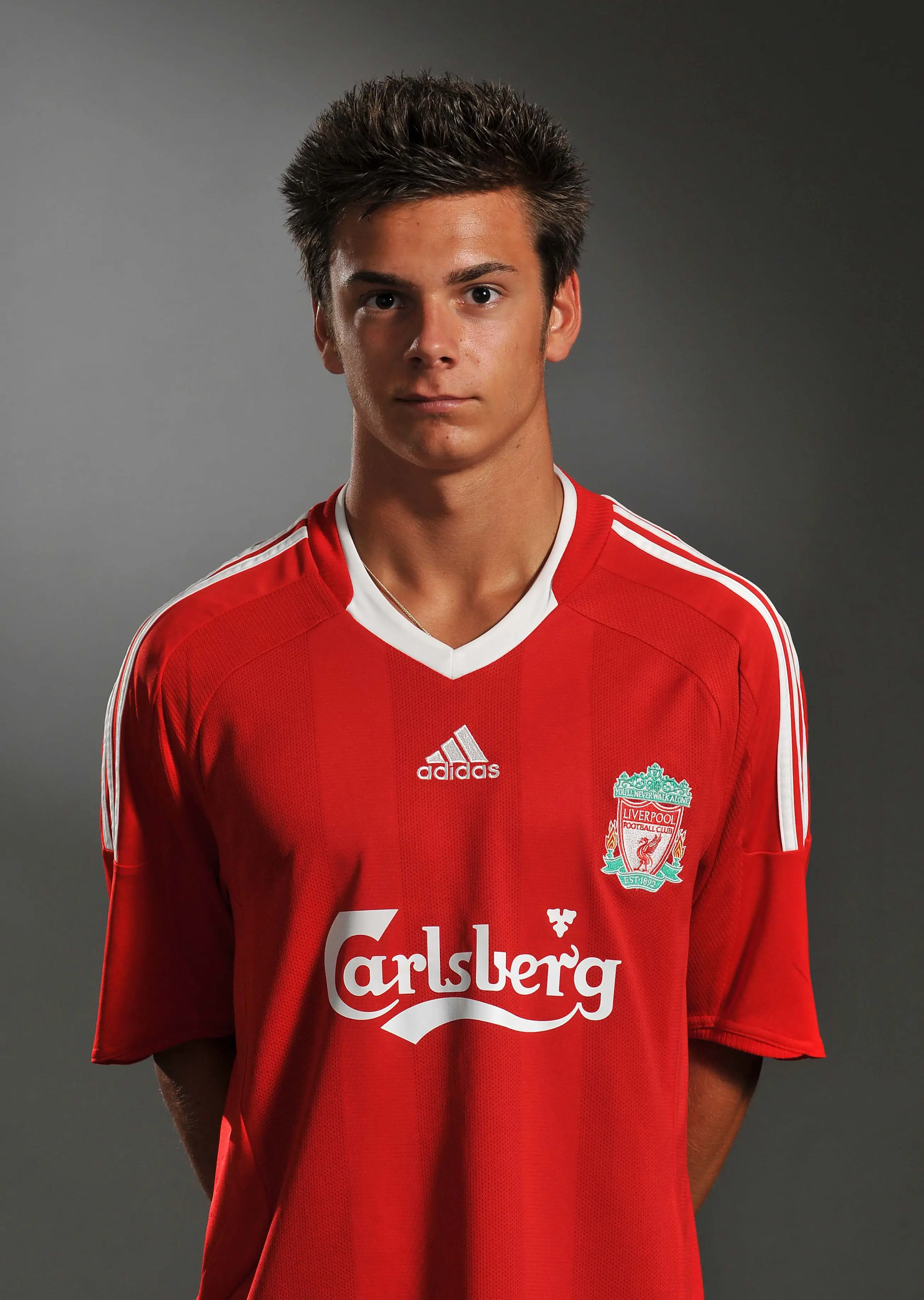 Alexander Kacaniklic during his youth days at Liverpool. Image credit: Getty