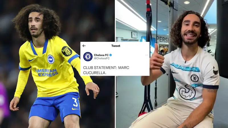Chelsea troll Brighton with playful Marc Cucurella transfer announcement