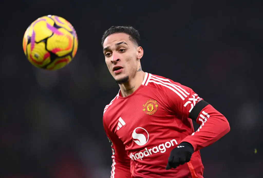Antony has struggled to find form since joining Manchester United nearly three years ago. (Image: Getty)