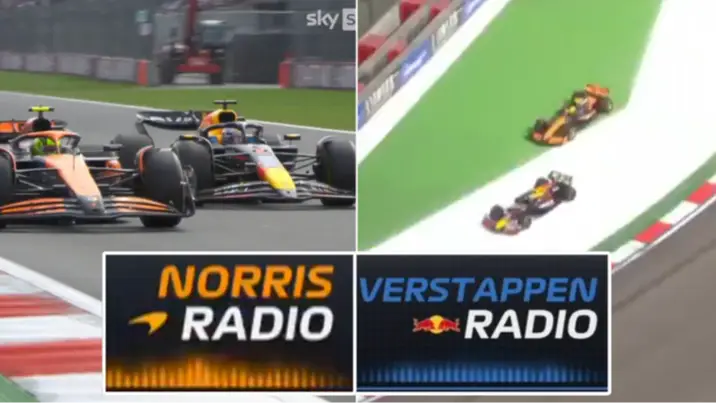 Max Verstappen and Lando Norris team radio in full after huge penalty given for 'outrageous' moves