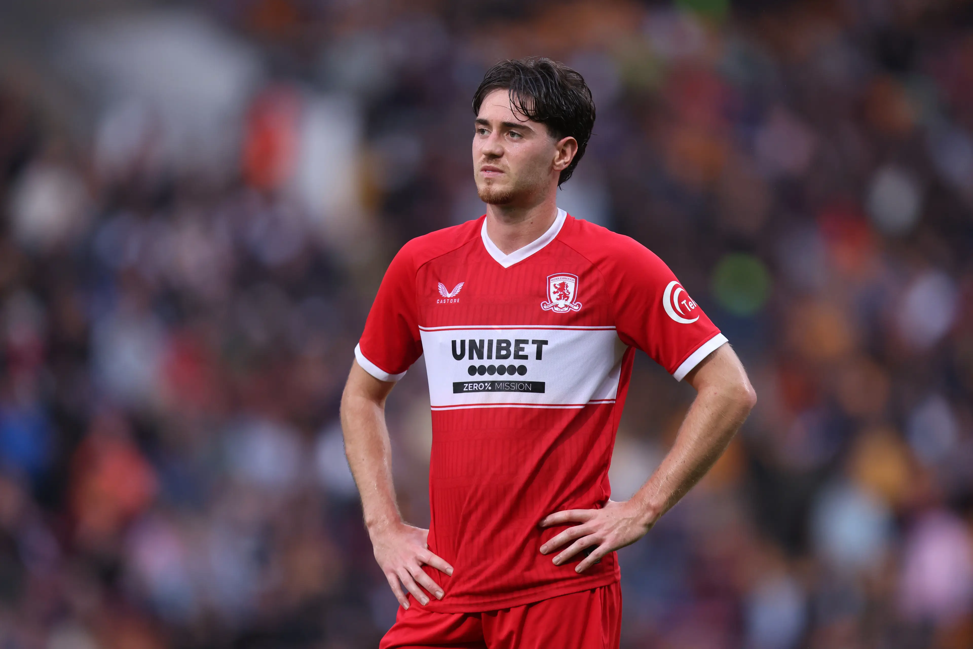 Middlesbrough have accepted Ipswich Town's £20 million offer for Hayden Hackney. Image: Getty 