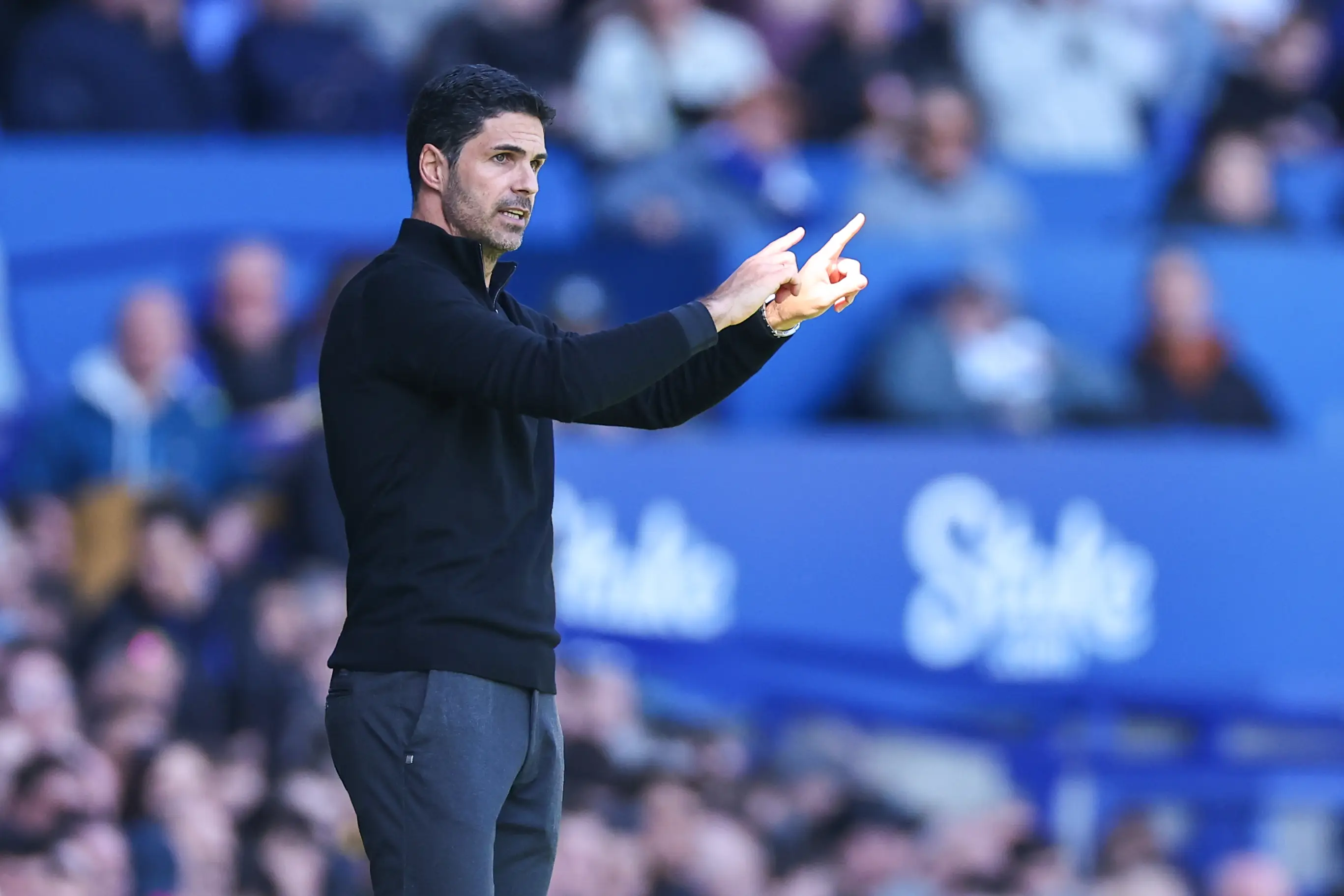 Arsenal were held by Everton at Goodison Park on Saturday afternoon. Image: Getty