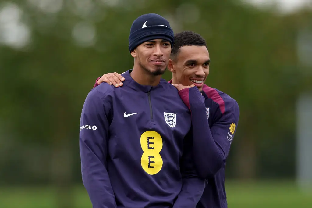 Trent Alexander-Arnold could link up with England teammate Jude Bellingham at Real Madrid. (Image: Getty)