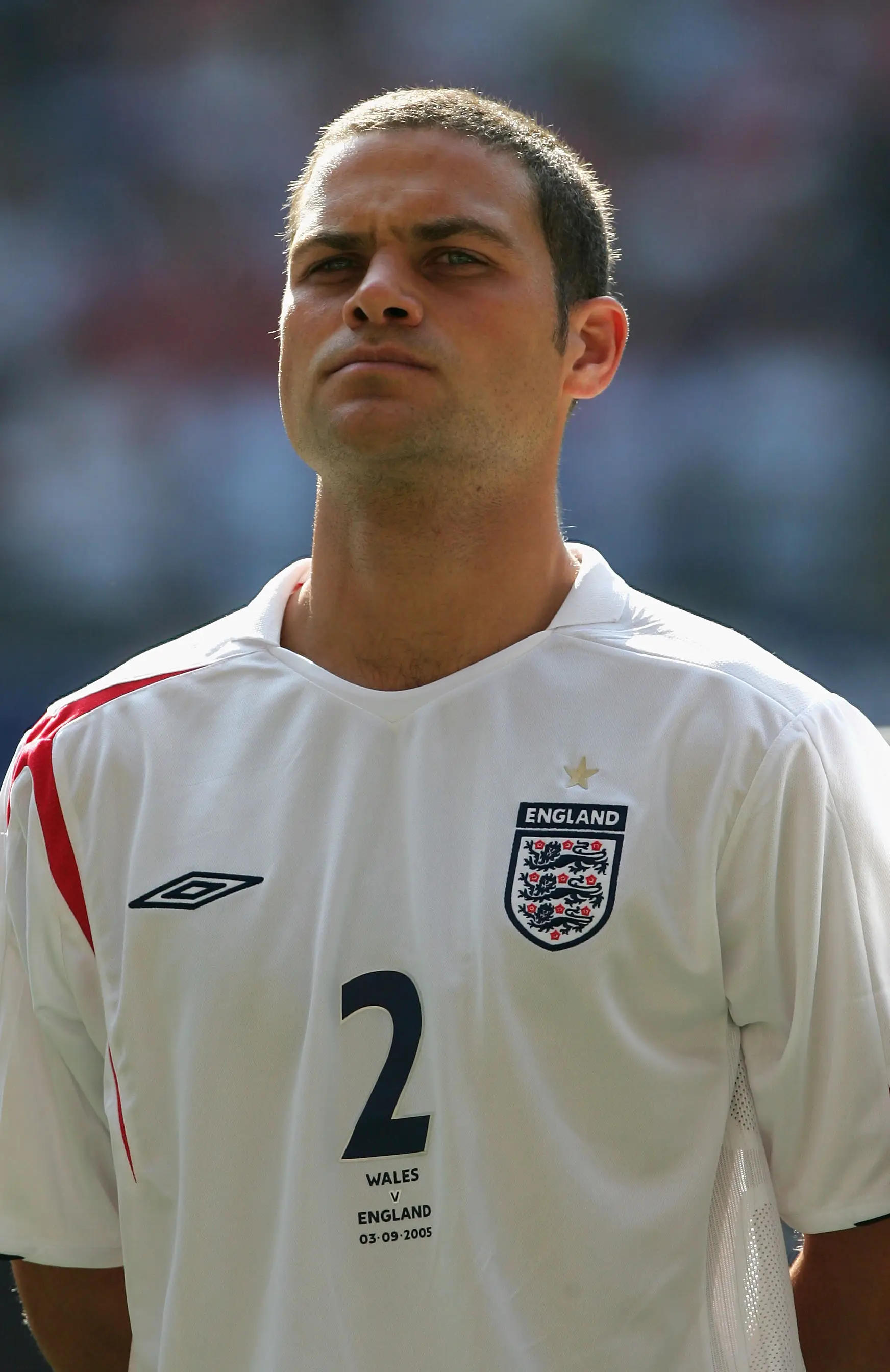 Young played seven times for England. Image: Getty