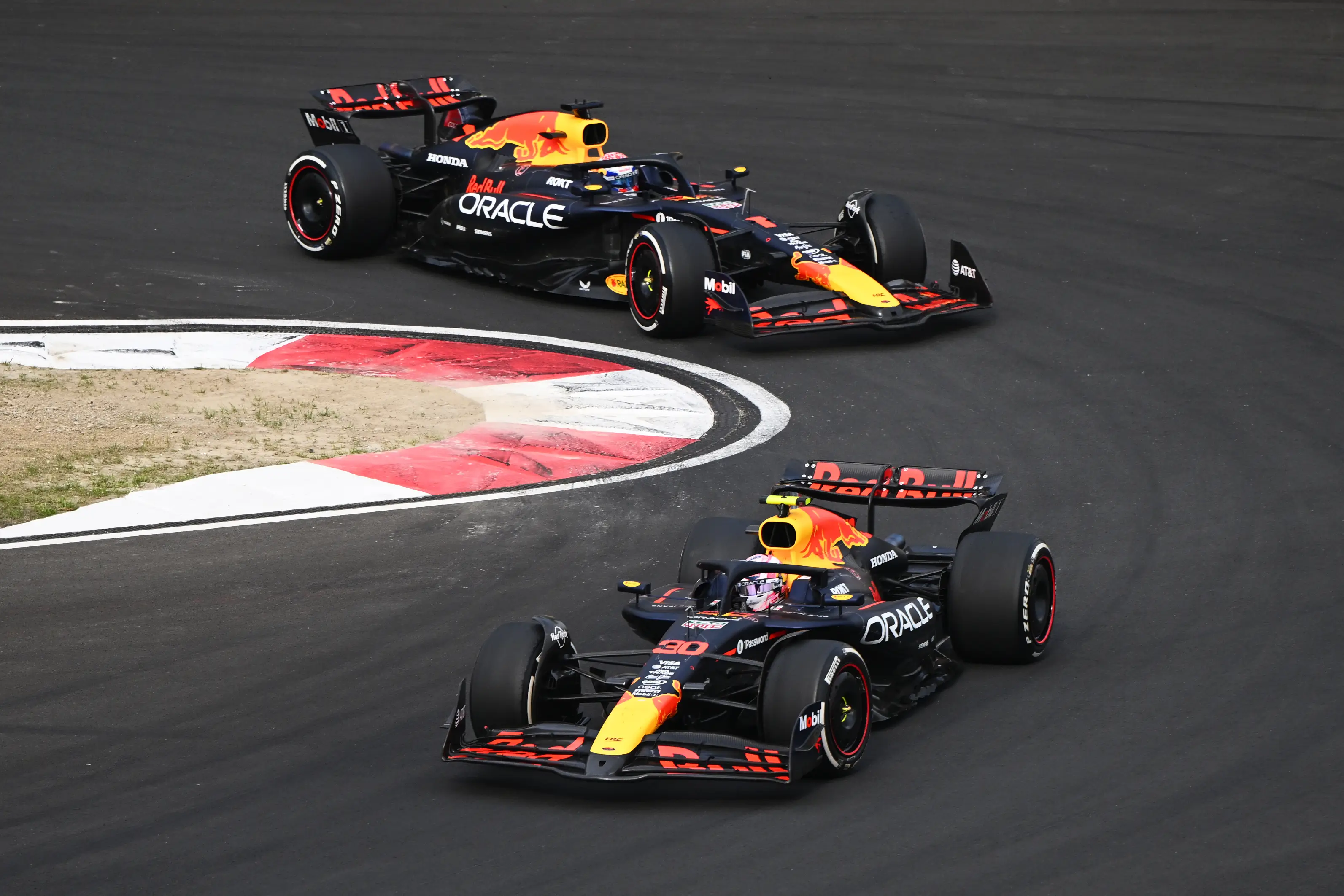 Liam Lawson and Max Verstappen- Getty